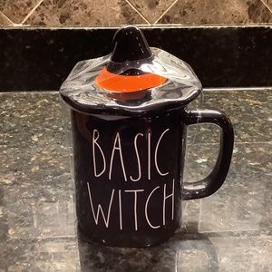 Do not buy! Reserved. Rae Dunn basic witch mug with topper